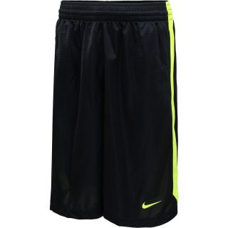 NIKE Mens Layup Basketball Shorts   Size: Medium, Black/volt