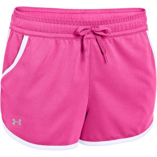 UNDER ARMOUR Womens Rally Shorts   Size: Medium, Chaos/white