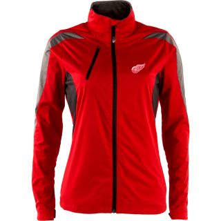 Antigua Detroit Red Wings Womens Discover Jacket   Size: Small, Red Wings Red