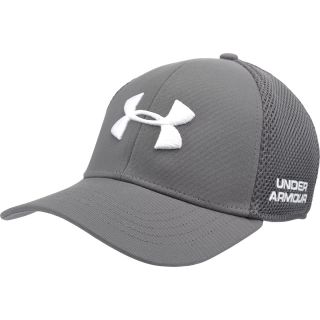 UNDER ARMOUR Mens Classic Mesh Stretch Fit Hat   Size: M/l, Charcoal