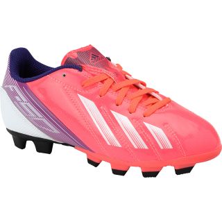 adidas Girls F5 TRX Synthetic FG Soccer Cleats   Size: 6, Red/white