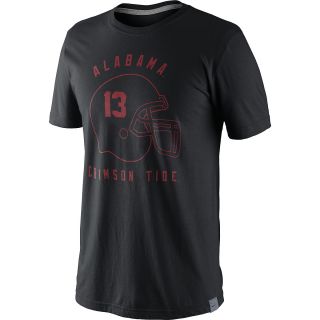 NIKE Mens Alabama Crimson Tide Vault Helmet Short Sleeve T Shirt   Size: Small,