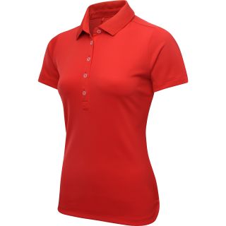 NIKE Womens Jersey Short Sleeve Golf Polo   Size: Large, Hyper Red