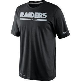 NIKE Mens Oakland Raiders Legend Elite Font T Shirt   Size: Small,