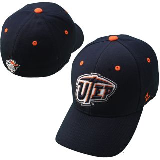 Zephyr University of Texas at El Paso Miners DH Fitted Hat   Navy   Size: 7 3/8,