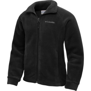 COLUMBIA Girls Benton Springs Fleece Jacket   Size: Xl, Black
