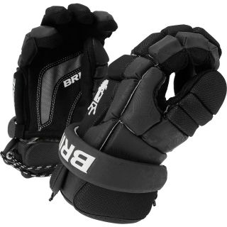 BRINE Mens King Superlight II Lacrosse Goalie Gloves   Size 13, Black