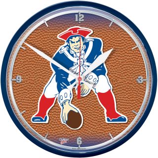 Wincraft New England Patriots Classic Logo Round Clock (9954548)