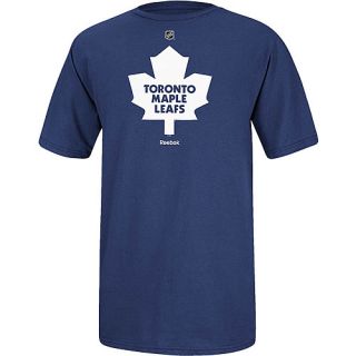 REEBOK Mens Toronto Maple Leafs Primary Logo Short Sleeve T Shirt   Size: