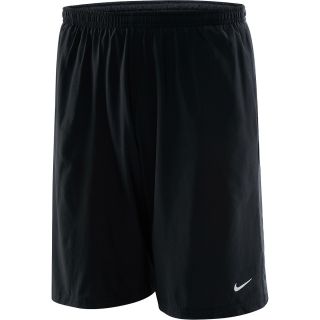 NIKE Mens 9 Stretch Woven Running Shorts   Size: Small, Black/anthracite/white