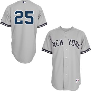 Majestic Athletic New York Yankees Mark Teixeira Authentic Road Jersey   Size: