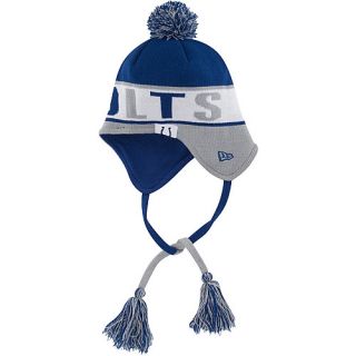 NEW ERA Mens Indianapolis Colts Crayon Box Knit Hat, Blue