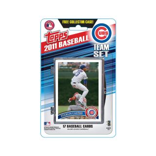 Topps 2011 Chicago Cubs Official Team Baseball Card Set of 17 Cards in