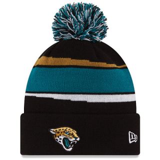 NEW ERA Mens Jacksonville Jaguars On Field Sport Knit Hat, Teal