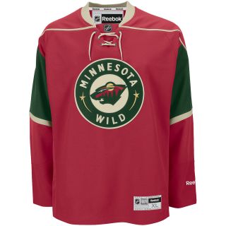 REEBOK Mens Minnesota Wild Center Ice Premier Team Color Jersey   Size: Medium,