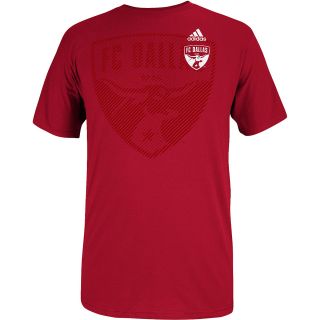 adidas Mens FC Dallas Blade Runner Short Sleeve T Shirt   Size: Xl, Red