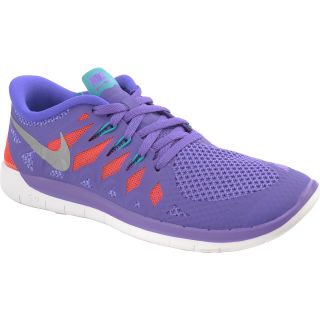 NIKE Girls Free Run+ 5.0 Running Shoes   Grade School   Size 3.5, Purple