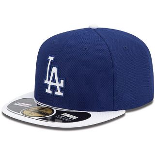 NEW ERA Mens Los Angeles Dodgers Diamond Era 59FIFTY Tech BP Home Cap   Size: