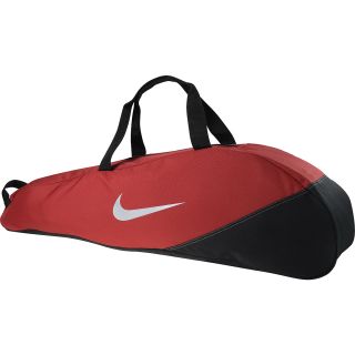 NIKE Keystone Baseball Duffel Bag, Black/varsity Red