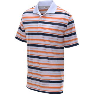 adidas Mens ClimaLite Bar Stripe Short Sleeve Golf Polo   Size: Medium,