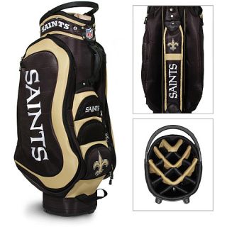 Team Golf New Orleans Saints Medalist Cart Golf Bag (637556318350)