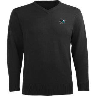 Antigua Mens San Jose Sharks Ambassador Knit V Neck Sweater   Size: XL/Extra
