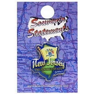 New Jersey Lapel Pin Elements Case Pack 96 Sports & Outdoors