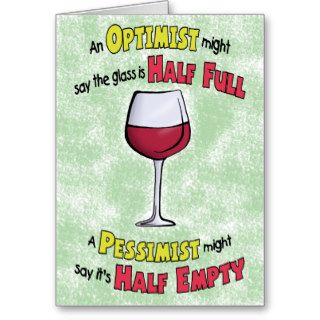 Funny Birthday Cards: Wine Philosophy