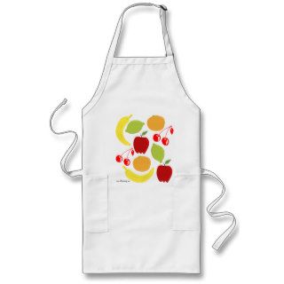 50s style fruits apron