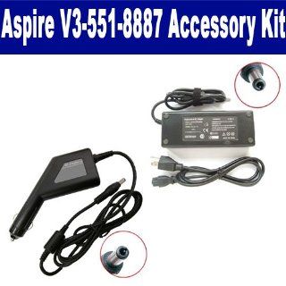 Acer Aspire V3 551 8887 Laptop Accessory Kit includes: SDA 3506 AC Adapter, SDA 3556 Car Adapter: Computers & Accessories