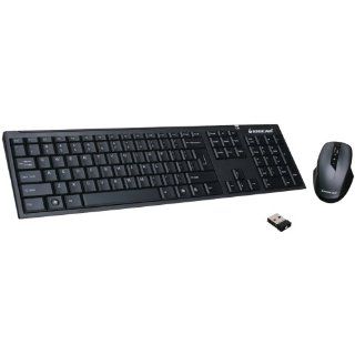 IOGEAR Long Range 2.4 GHz Wireless Keyboard and Mouse Combo (GKM552R): Computers & Accessories