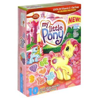 Fruit Shapes Fruit Snacks, My Little Pony, 10 Count Pouches (Pack of 10) : Snack Food : Grocery & Gourmet Food