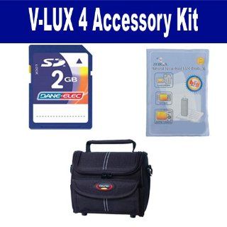 Leica V LUX 4 Digital Camera Accessory Kit includes: KSD2GB Memory Card, ZELCKSG Care & Cleaning, ST80 Case : Camera & Photo