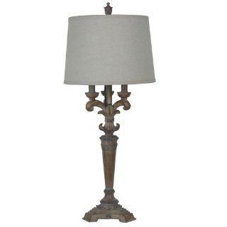 Crestview Collection CVAUP555 Crown Table Lamp    