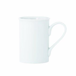Dansk Arabesque White 10 Ounce Mug: Dansk Coffee Mugs: Kitchen & Dining