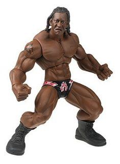 WWE Ring Giants 14" Posable Action Figure Booker T: Toys & Games