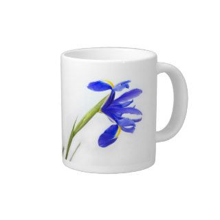 Purple Iris Flower Jumbo Mug