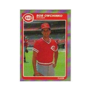 1985 Fleer #543 Bob Owchinko: Sports Collectibles