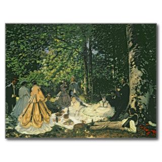 Le Dejeuner sur l'Herbe, 1865 1866 Postcards