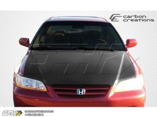 1998 2002 Honda Accord 2DR Carbon Creations OEM Hood   1 Piece: Automotive