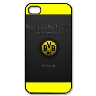 Fc borussia dortmund X&T DIY Snap on Hard Plastic Back Case Cover Skin for Apple iPhone 4 4G 4S   39: Cell Phones & Accessories