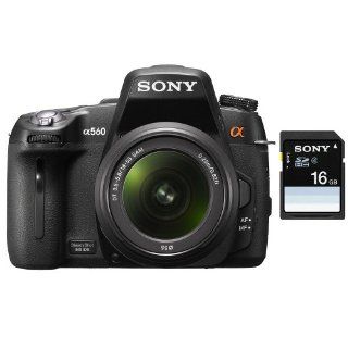 Sony Alpha DSLR A560/L 14.2 Megapixels SLR Digital Camera with Sony Alpha 18 : Camera & Photo