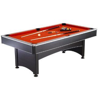 Hathaway Maverick Table Tennis and Pool Table, Black/Red/Blue, 7 Feet : Tabletop Table Tennis Games : Sports & Outdoors