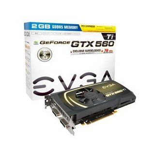 Evga   Geforce GTX 560 Ti 2gb Gddr5 PCI Express 2.0 Graphics Card 02g p3 2089: Computers & Accessories