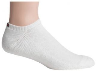 Tommy Hilfiger Men's No Show Athletic Socks, White, 3 Pack: Clothing