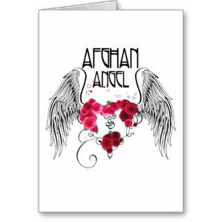 Afghan Angel Greeting Cards