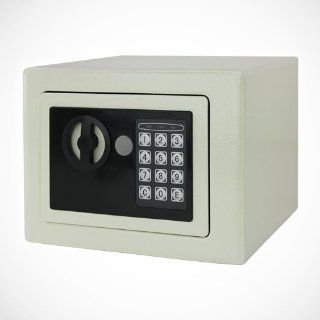 Digital Electronic Safe Box Security Lock Home Office Hotel   Cream: Office Products
