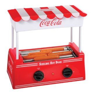 Nostalgia Electrics Coca Cola Series HDR565COKE Hot Dog Roller: Kitchen & Dining
