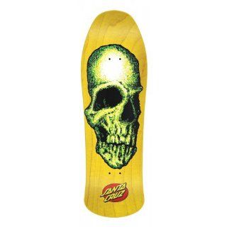 Santa Cruz Street Creep Yellow Re Issue Old School Skateboard Deck : Sports & Outdoors