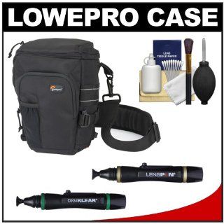 Lowepro Toploader Pro 70 AW (Black) Digital SLR Camera Holster Case + Accessory Kit for Canon EOS 70D, 6D, 5D Mark III, Rebel T3, T5i, SL1, Nikon D3200, D5200, D5300, D7100, D600, D800, Sony Alpha A65, A77, A99 : Camera & Photo